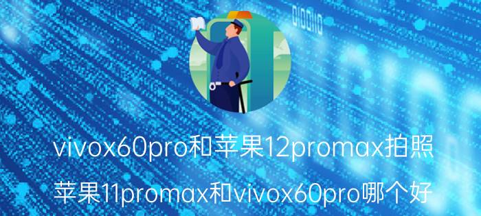 vivox60pro和苹果12promax拍照 苹果11promax和vivox60pro哪个好？